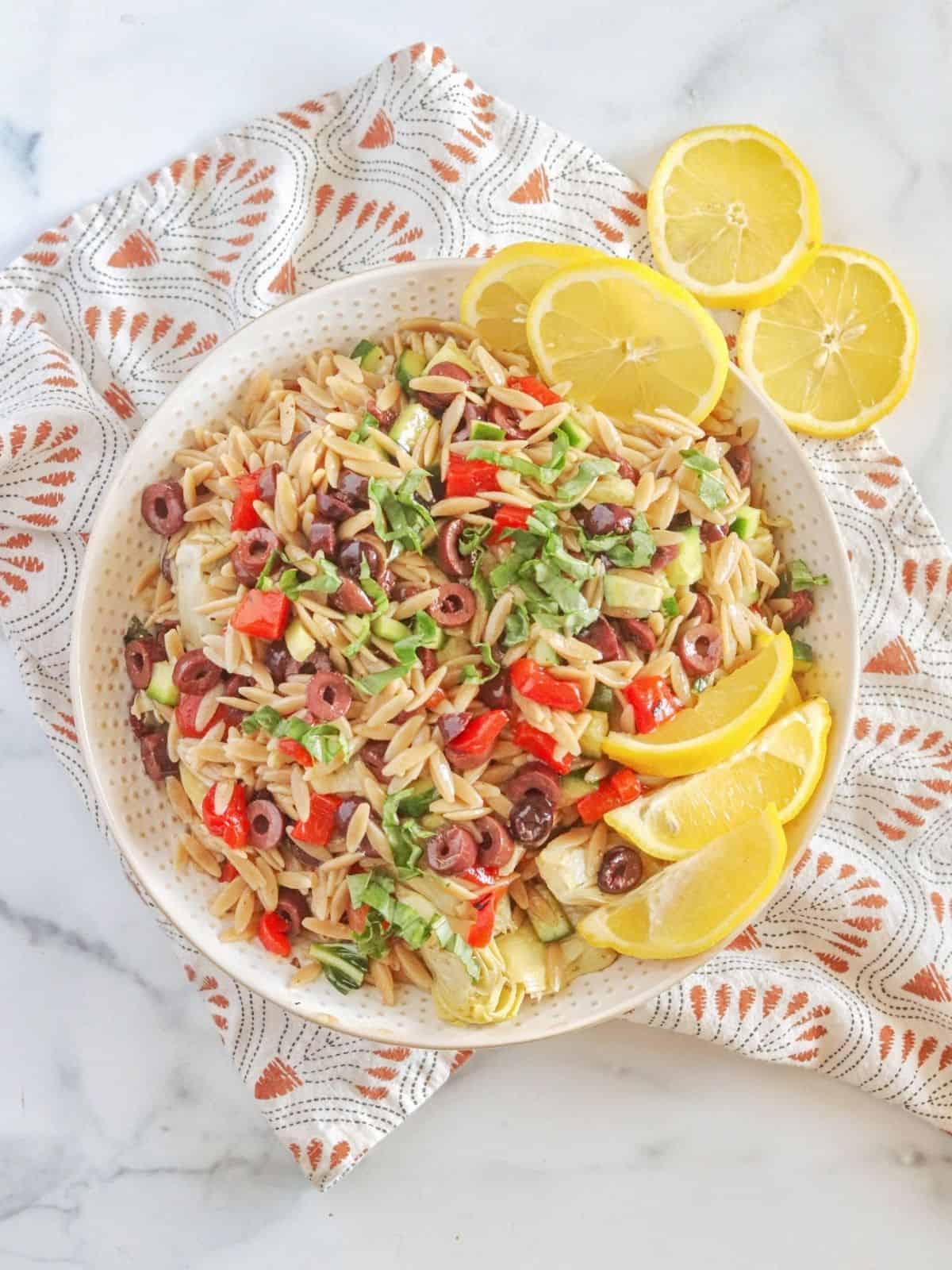 Mixed pasta with vegetables