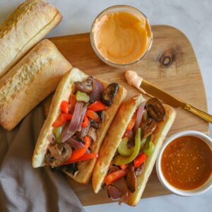 Vegan French Dip Sandwiches
