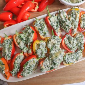 Vegan Spinach Poppers
