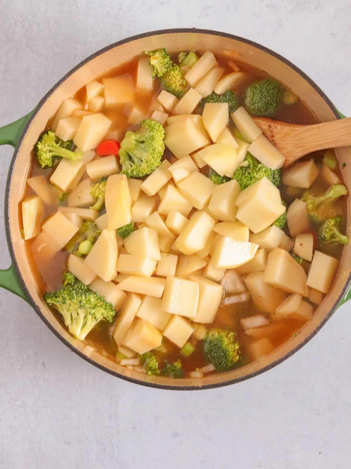 dairy free broccoli cheese soup