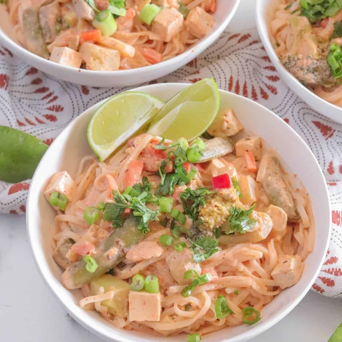 Easy Red Curry Pasta (30 minutes)