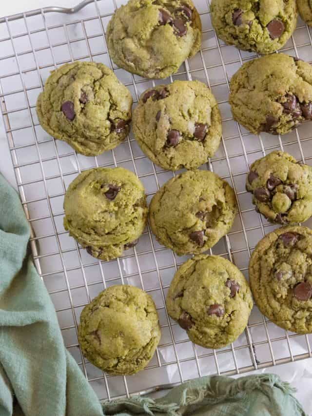 The Best Matcha Cookies
