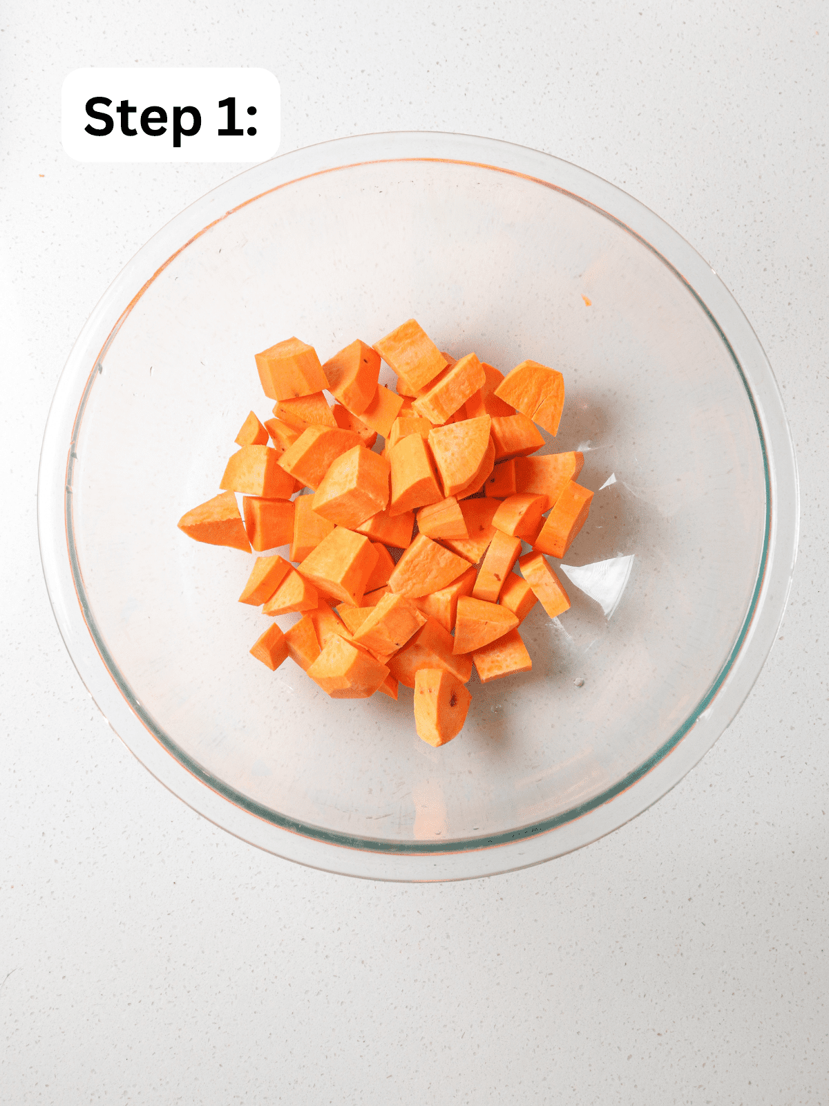 sweet potatoes in bowl